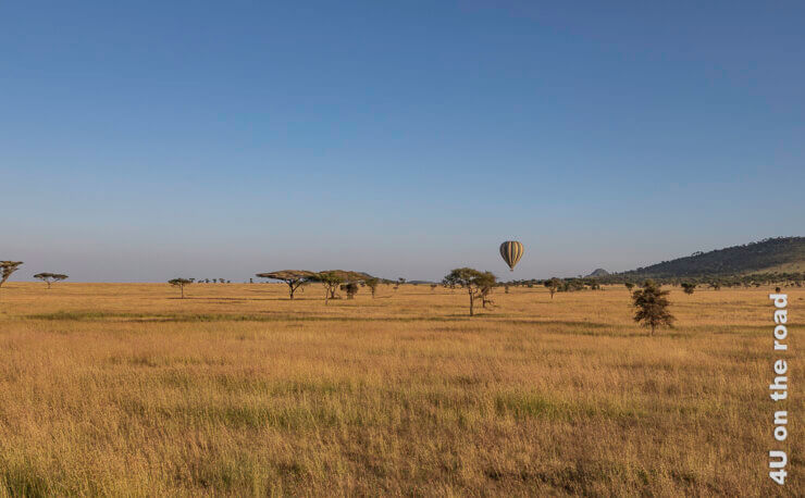 Feature Ballonfahrt Serengeti