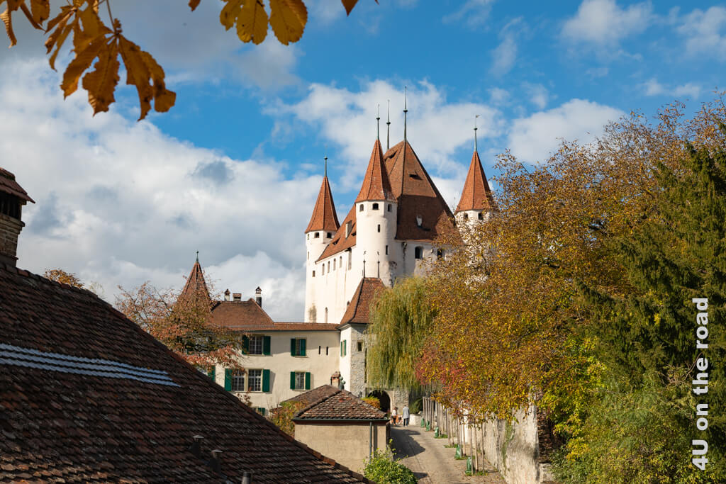 Blick auf das Schloss Thun