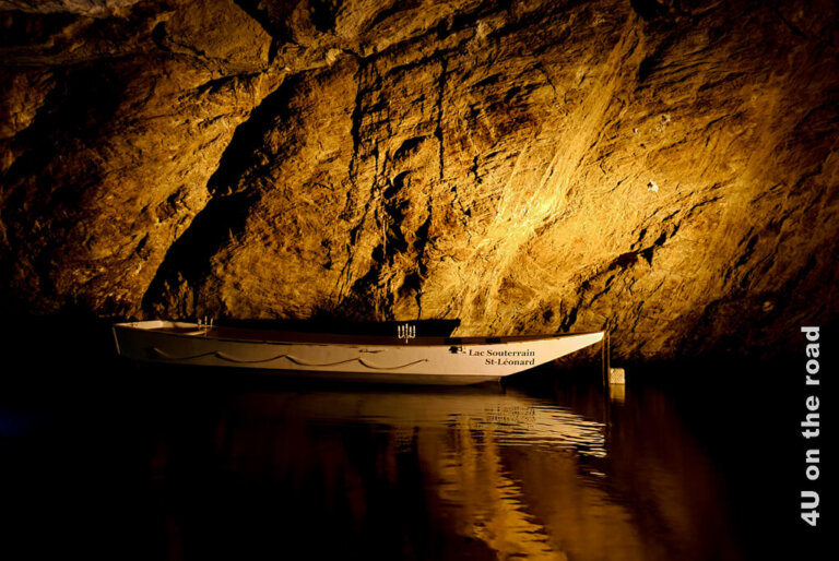 Bootsfahrt durch die Unterwelt – unterirdischer See St. Léonard, Wallis