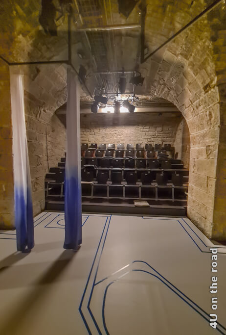 Der kleine Theatersaal des Theater Winkelwiese in der Villa Tobler ist sehenswert.