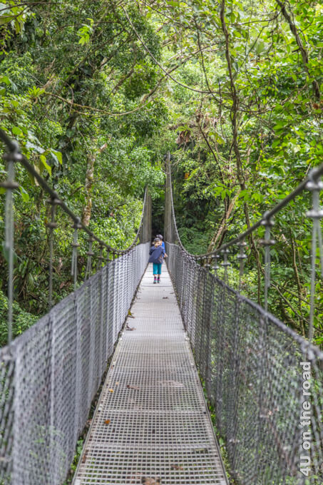 Hängebrücke im Mistico Park bei La Fortuna, Costa Rica