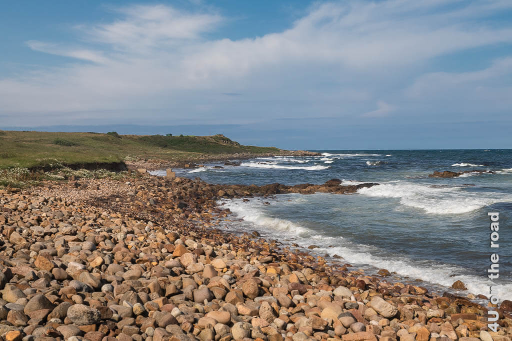 Blick nach Norden - Kilminning Coastal Wildlife Reserve, Region Fife an der Kilminning Coast